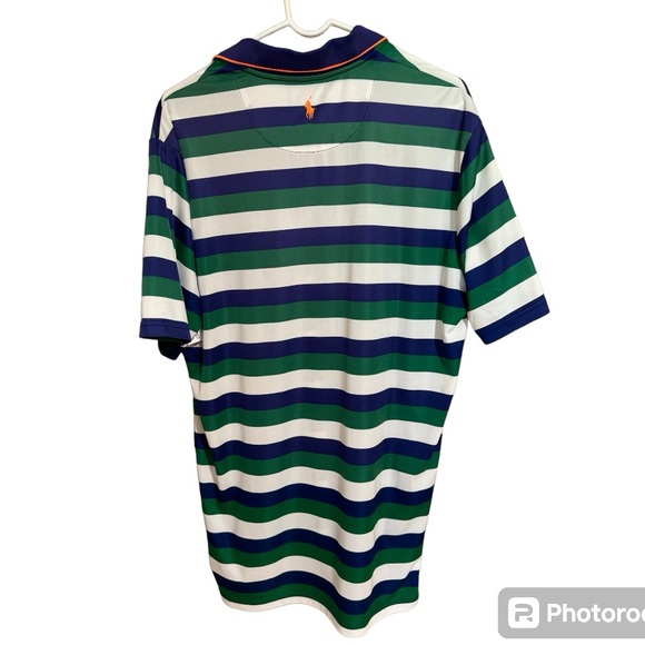 Ralph Lauren Polo 2017‎ US Open Erin Hills Striped Golf Shirt. Men’s Large. - Picture 6 of 6